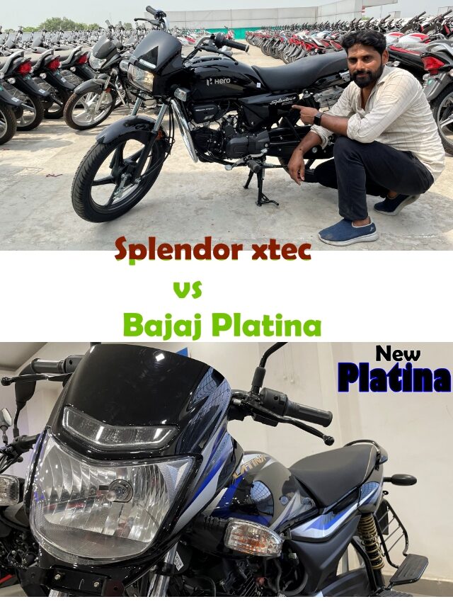 Bajaj platina 110 ABS vs Splendor Xtec 2023 Compare in hindi