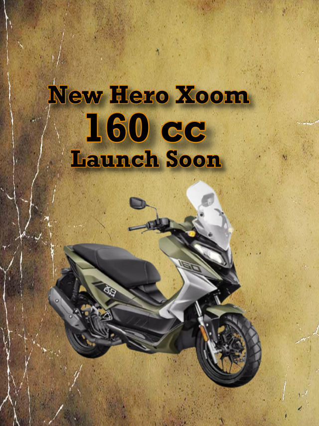 Hero XOOM 160 Upcoming Scooter 2024